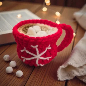 Crochet Chocolate Cup Decoration