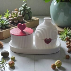 Valentine’s Decorative Set with Tray